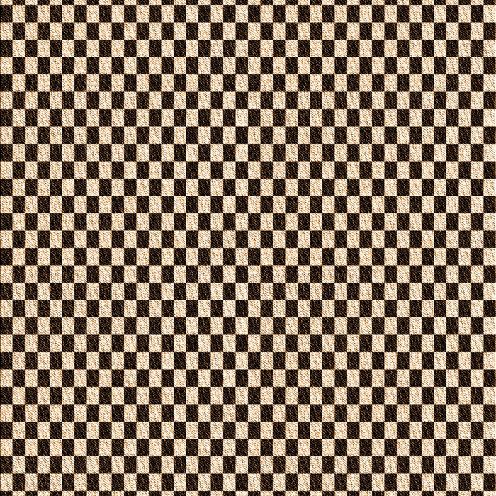 Patterned Black Brown Rug, pat292org