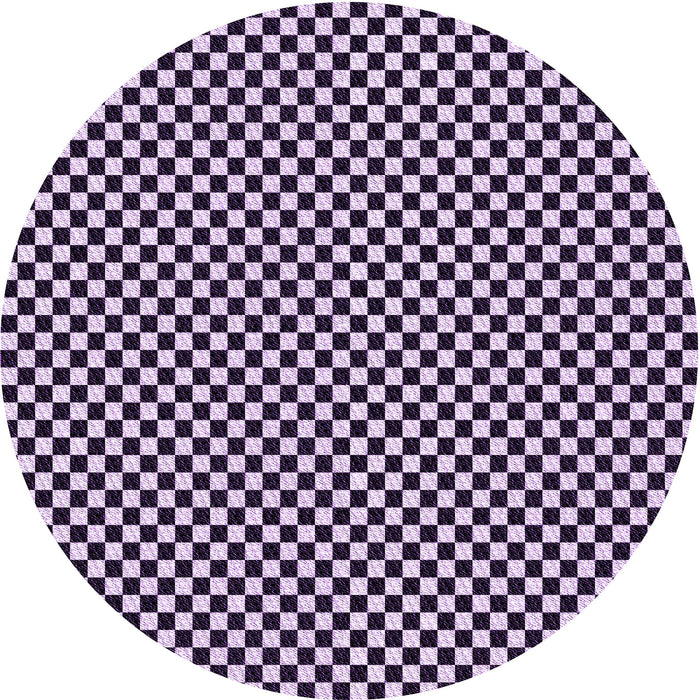 Square Machine Washable Transitional Dark Purple Rug in a Living Room, wshpat292pur