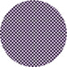 Square Patterned Dark Purple Rug, pat292pur