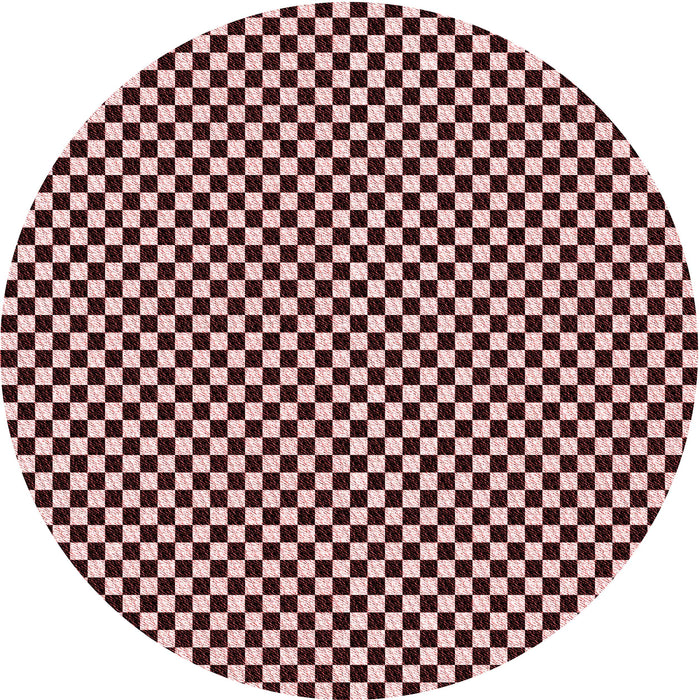 Square Patterned Baby Pink Rug, pat292rd