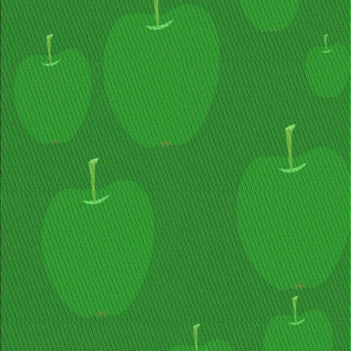 Patterned Green Rug, pat2920grn