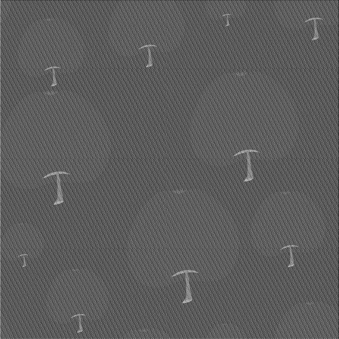 Round Patterned Silver Gray Rug, pat2920gry