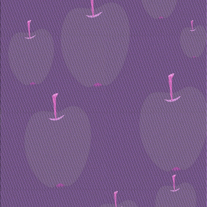 Machine Washable Transitional Purple Rug, wshpat2920pur