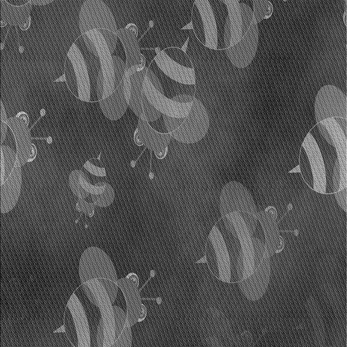 Patterned Smokey Gray Rug, pat2921gry