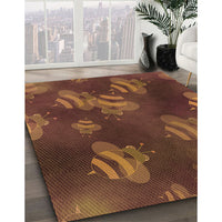 Patterned Red Rug, pat2921org