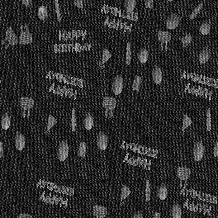 Machine Washable Transitional Black Rug, wshpat2922gry