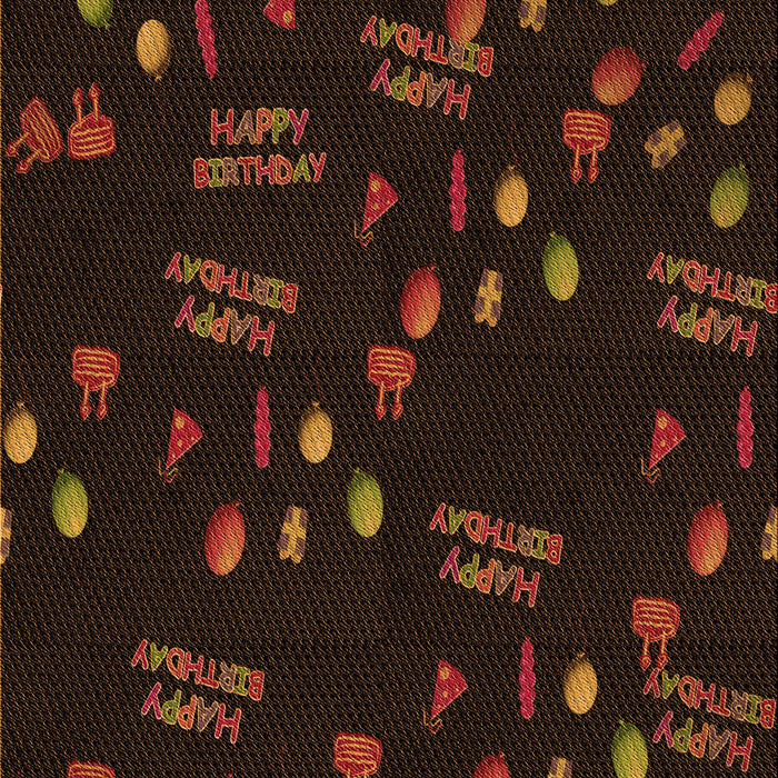 Patterned Dark Bronze Brown Rug, pat2922org