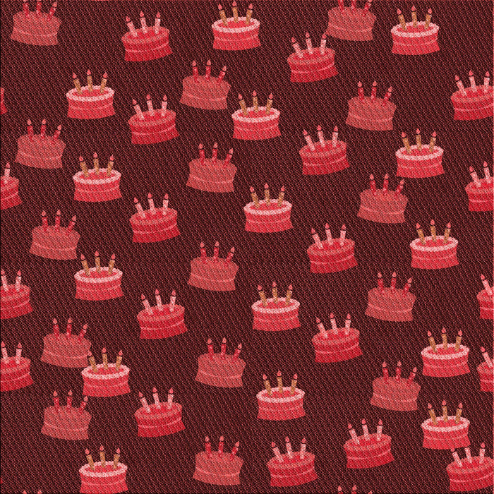 Round Patterned Crimson Red Rug, pat2923rd