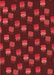 Patterned Crimson Red Rug, pat2923rd