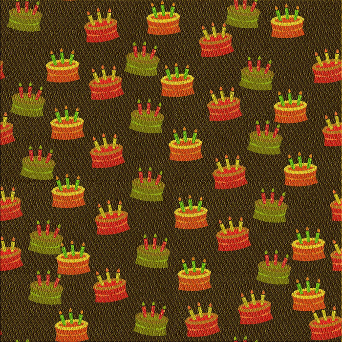 Round Patterned Dark Yellow Green Rug, pat2923yw