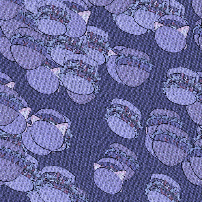 Patterned Purple Rug, pat2924blu