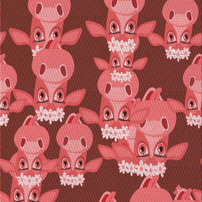 Patterned Red Rug, pat2926rd