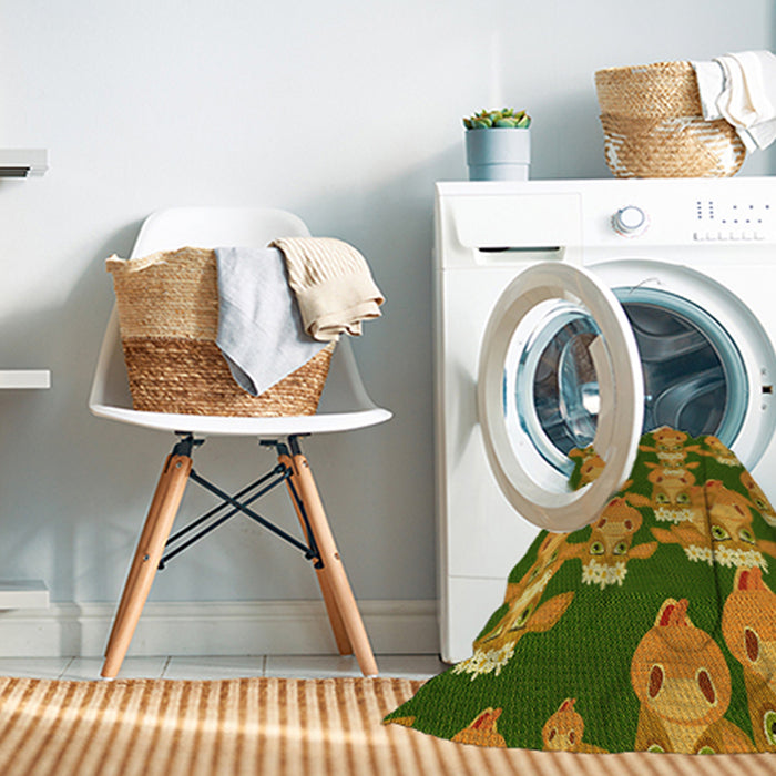 Machine Washable Transitional Dark Bronze Brown Rug in a Washing Machine, wshpat2926yw