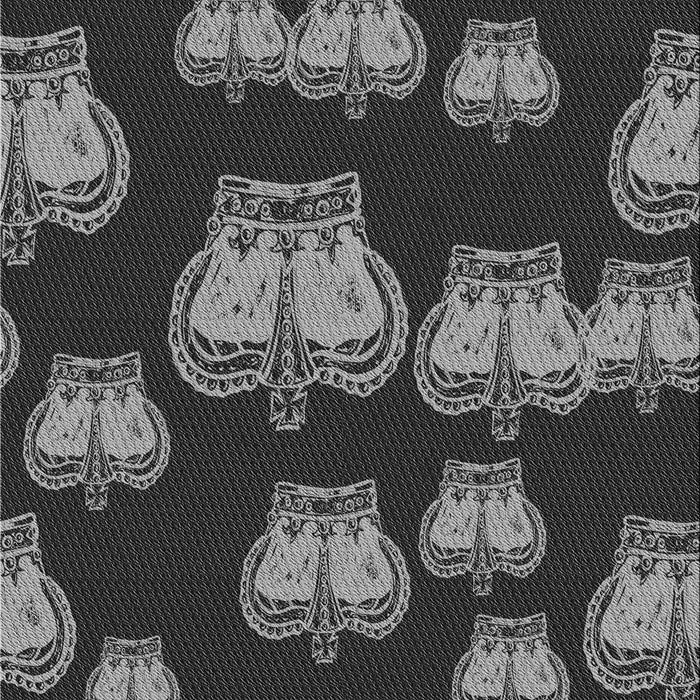 Machine Washable Transitional Charcoal Black Rug, wshpat2927gry