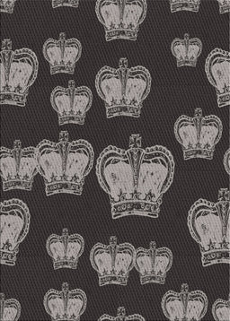 Patterned Mid Gray Novelty Rug, pat2927