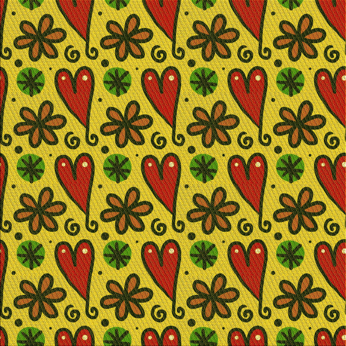 Round Patterned Red Brown Rug, pat2928yw