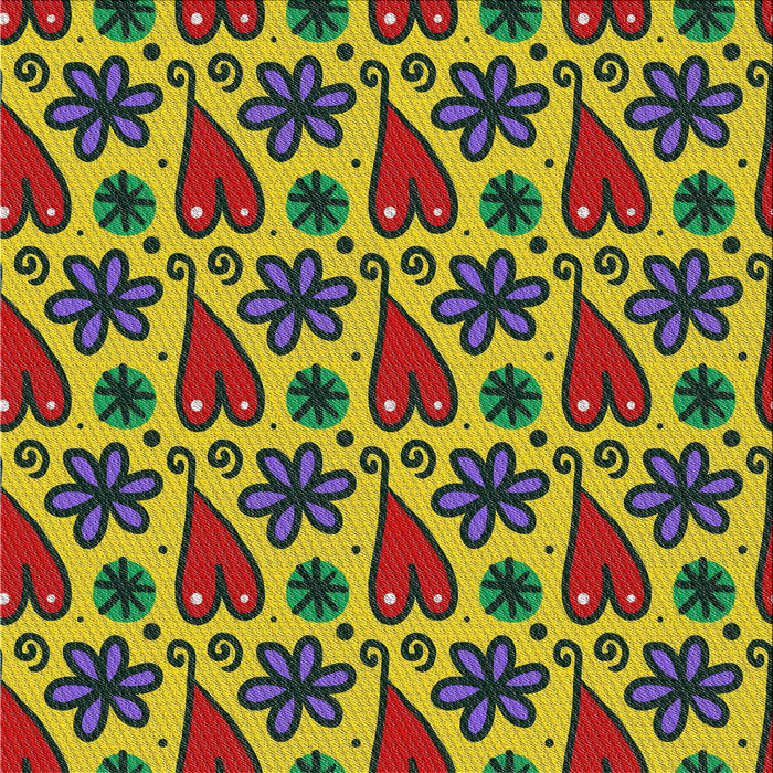 Square Patterned Bakers Brown Novelty Rug, pat2928