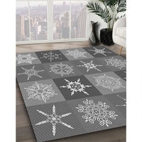 Patterned Gray Rug, pat293gry