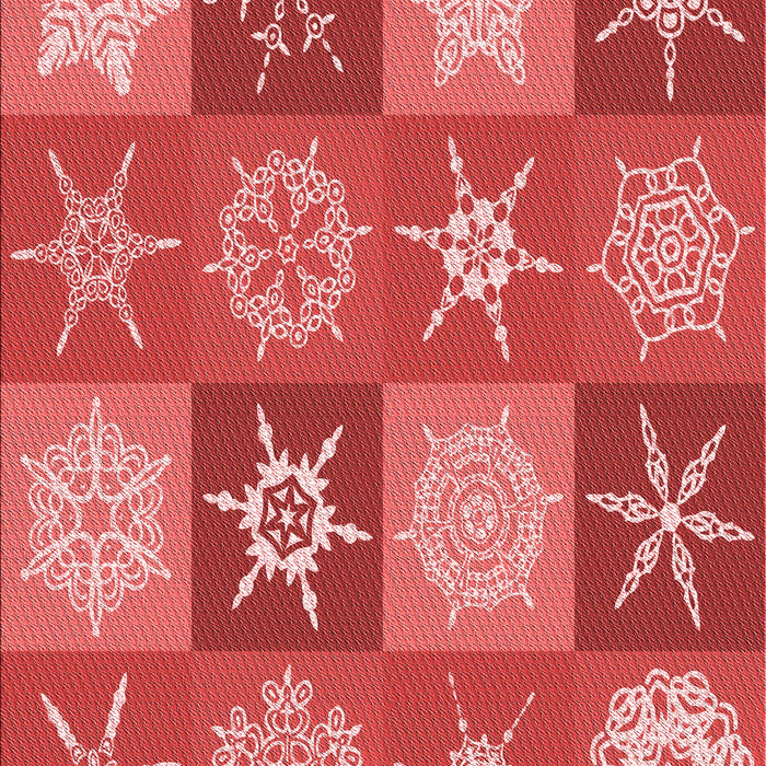 Patterned Red Rug, pat293rd