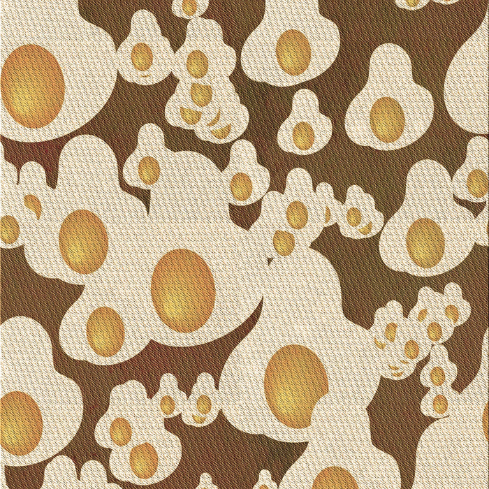 Machine Washable Transitional Khaki Gold Rug, wshpat2930brn