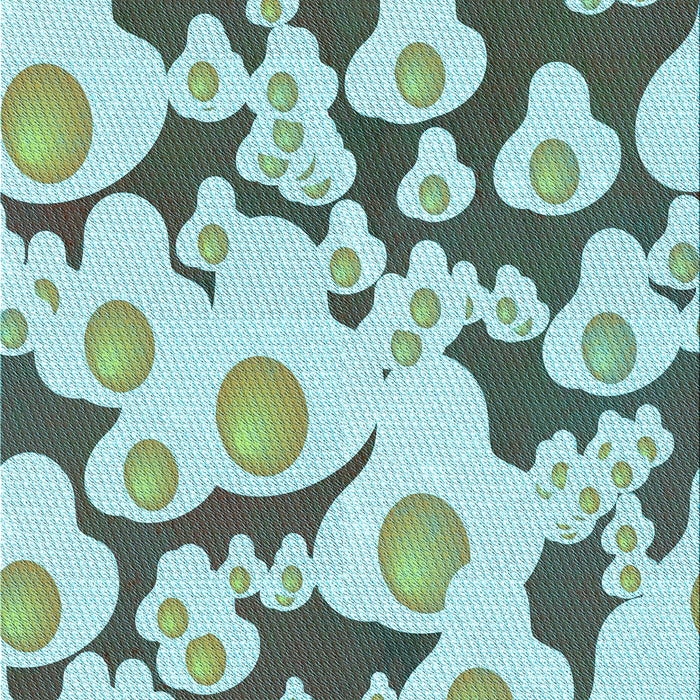 Machine Washable Transitional Blue Rug, wshpat2930lblu