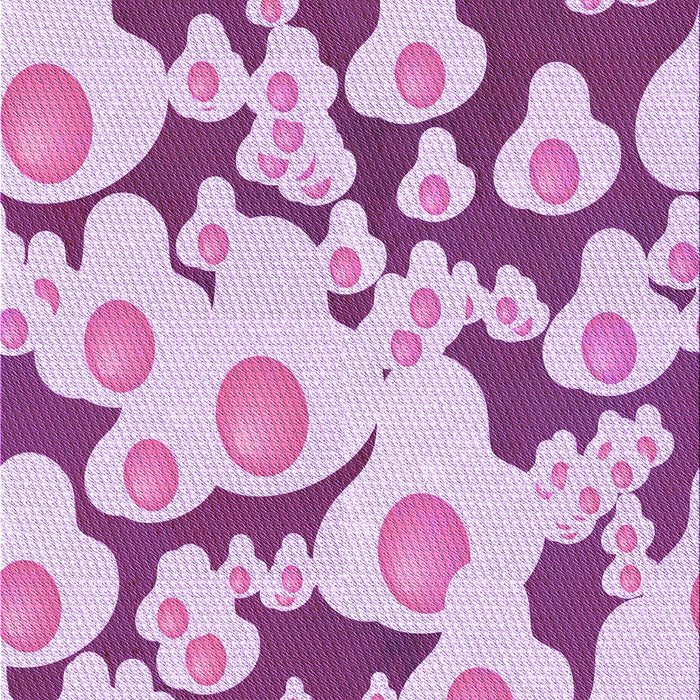 Machine Washable Transitional Blossom Pink Rug, wshpat2930pur