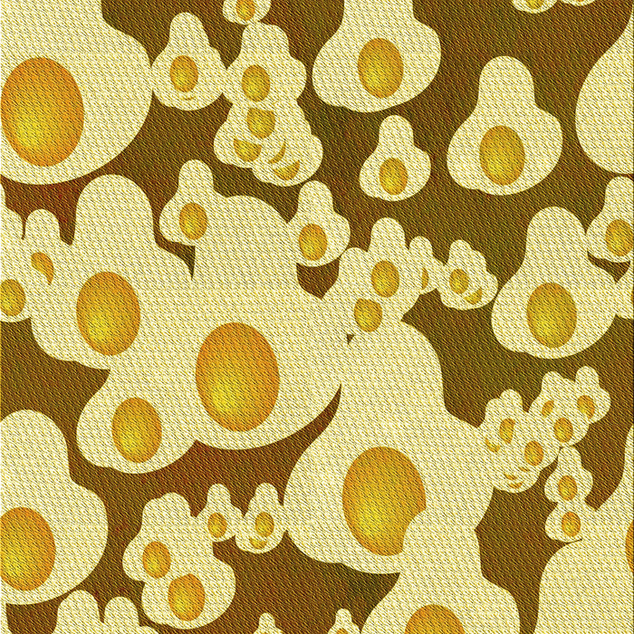 Machine Washable Transitional Dark Bisque Brown Rug, wshpat2930yw