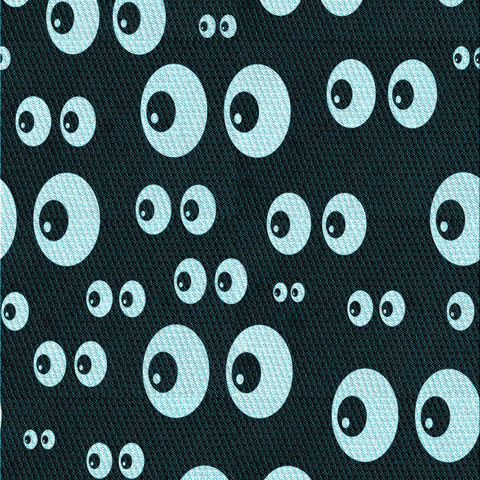 Patterned Black Rug, pat2931lblu