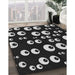 Machine Washable Transitional Black Rug in a Family Room, wshpat2931