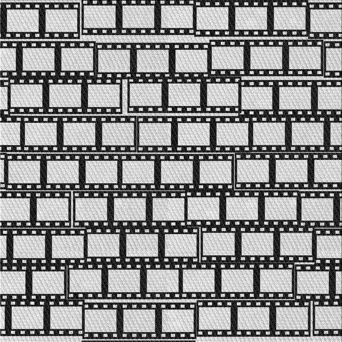 Round Machine Washable Transitional Black Rug, wshpat2932gry