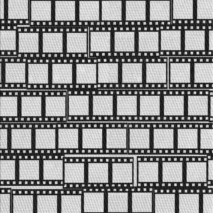 Machine Washable Transitional Black Rug, wshpat2932gry