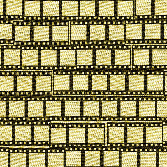 Patterned Bakers Brown Rug, pat2932yw