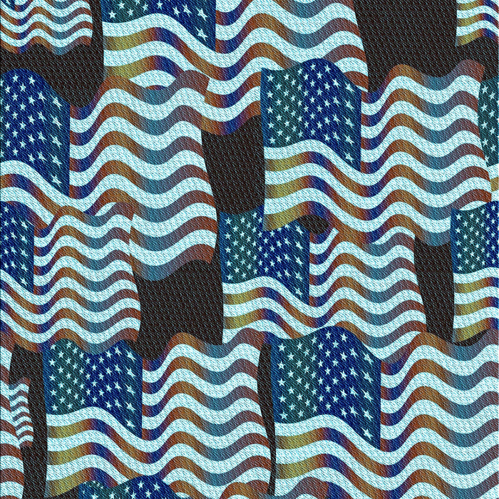 Patterned Northern Lights Blue Rug, pat2933lblu