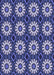 Patterned Purple Mimosa Purple Rug, pat2934blu
