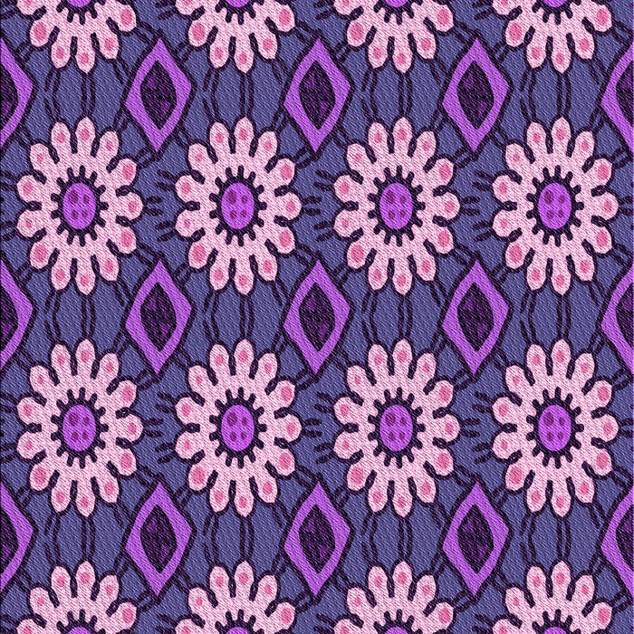 Patterned Purple Rug, pat2934pur