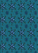 Patterned Dark Turquoise Green Rug, pat2935lblu