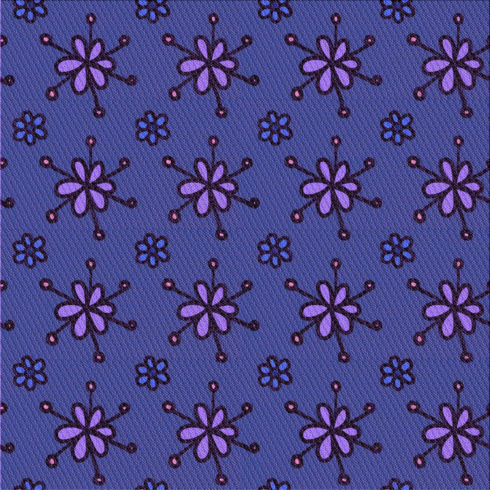 Round Machine Washable Transitional Denim Dark Blue Rug, wshpat2935pur