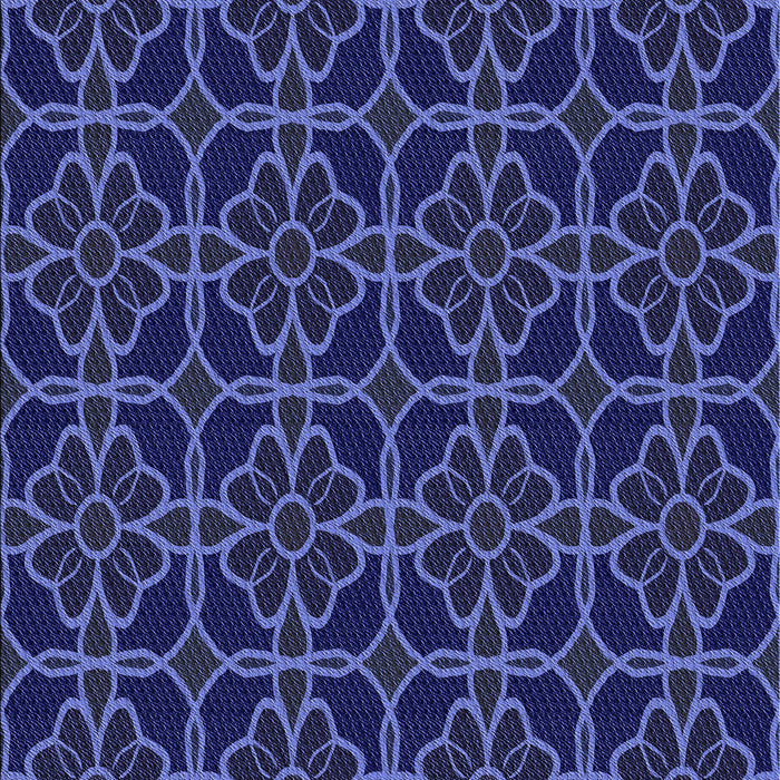 Machine Washable Transitional Royal Blue Rug, wshpat2936blu