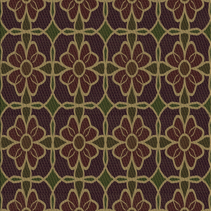 Machine Washable Transitional Night Red Rug, wshpat2936brn