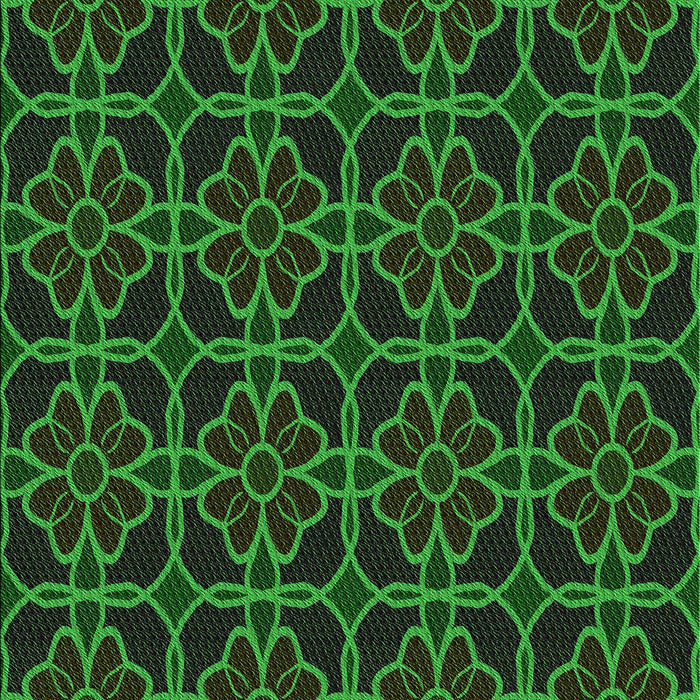 Patterned Midnight Gray Rug, pat2936grn