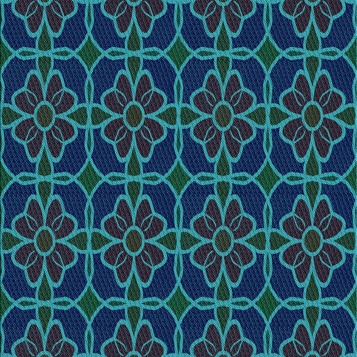 Machine Washable Transitional Night Blue Rug, wshpat2936lblu