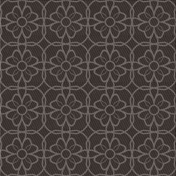 Square Patterned Mid Gray Novelty Rug, pat2937