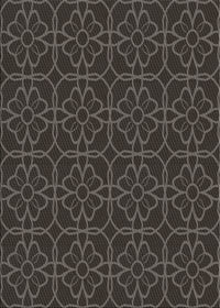 Machine Washable Transitional Midnight Gray Rug, wshpat2937