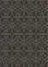 Machine Washable Transitional Midnight Gray Rug, wshpat2937