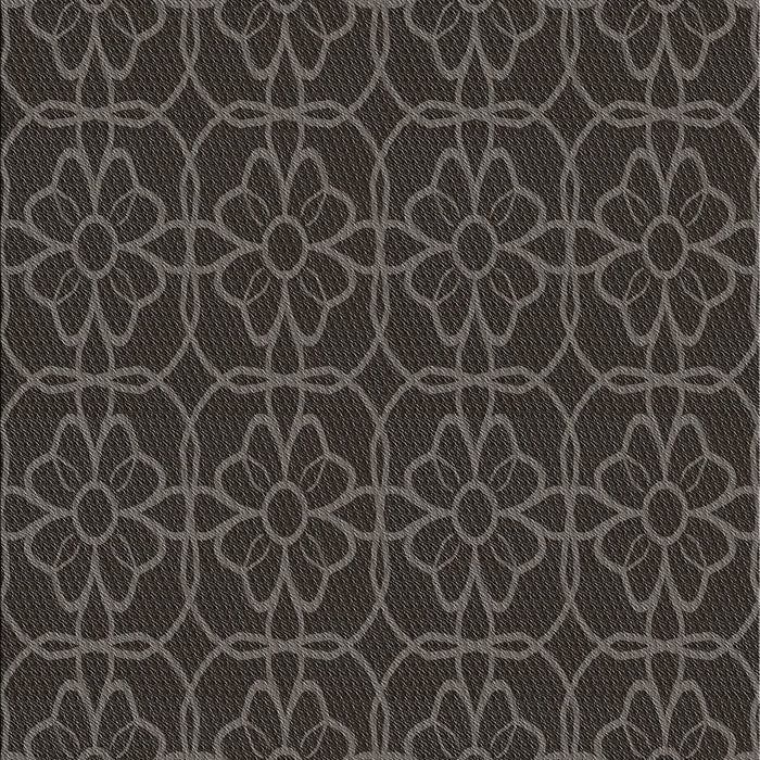 Machine Washable Transitional Midnight Gray Rug, wshpat2937