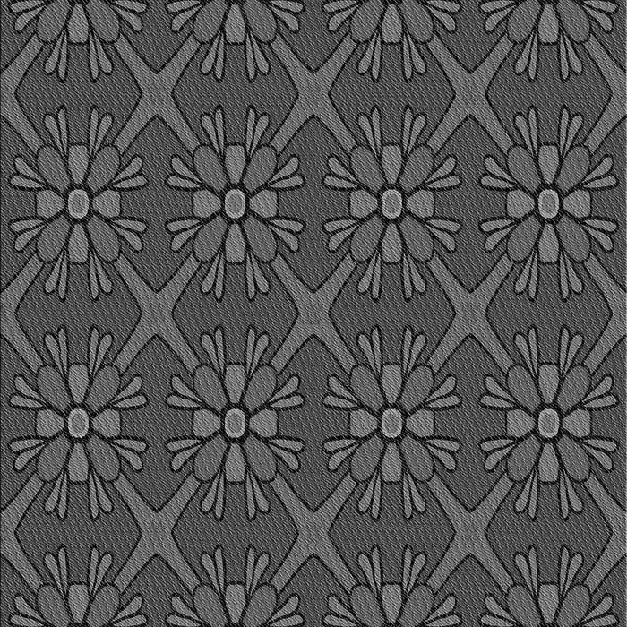 Machine Washable Transitional Silver Gray Rug, wshpat2938gry