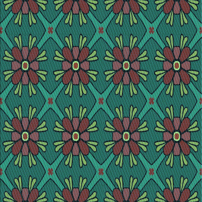 Machine Washable Transitional Black Rug, wshpat2938lblu