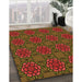 Machine Washable Transitional Crimson Red Rug in a Family Room, wshpat2939org