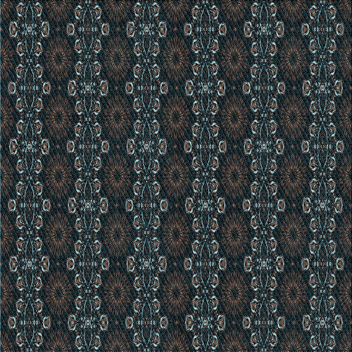 Round Machine Washable Transitional Green Rug, wshpat294lblu