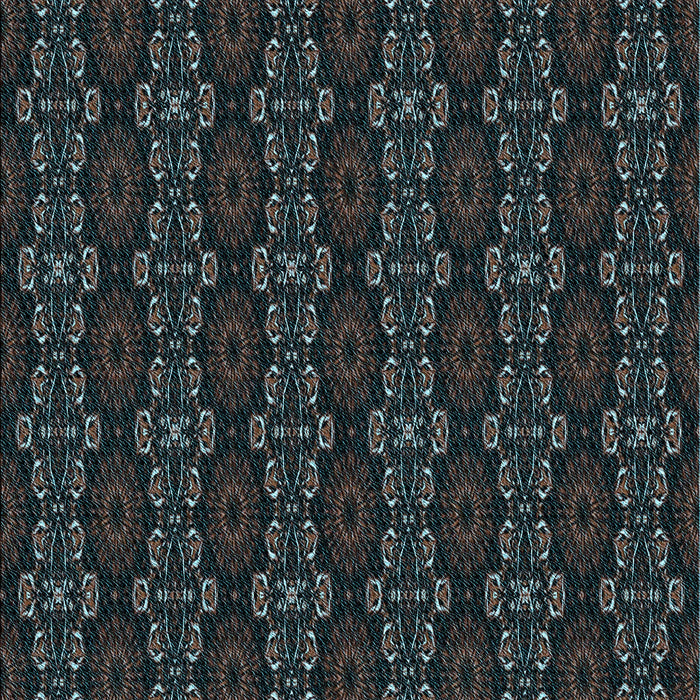 Patterned Green Rug, pat294lblu